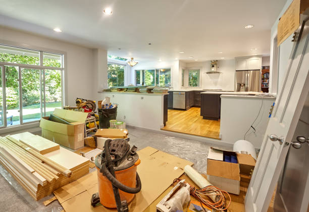 Professional Cabinet Installation technician working in Jenkintown, PA